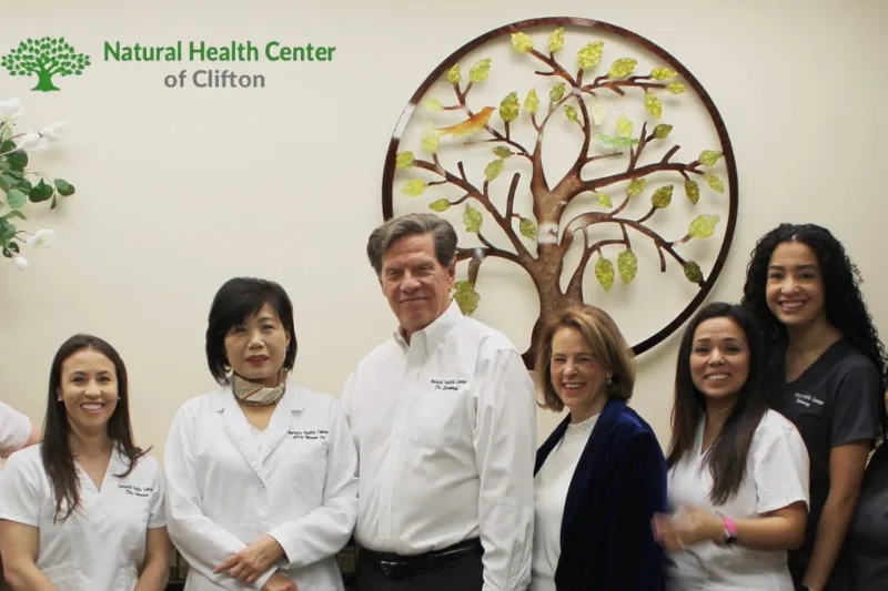 Team photo of staff at Natural Health Center of Clifton